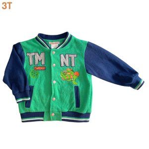 TMNT Ninja Turtles Knit Varsity Jacket